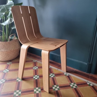 Chaise en chêne massif