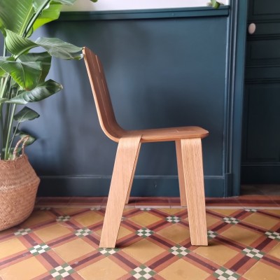 Chaise en chêne massif