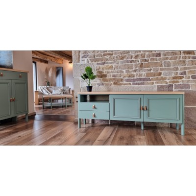 Meuble TV en bois massif